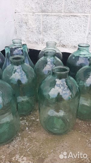 Банка 10 литров стеклянная