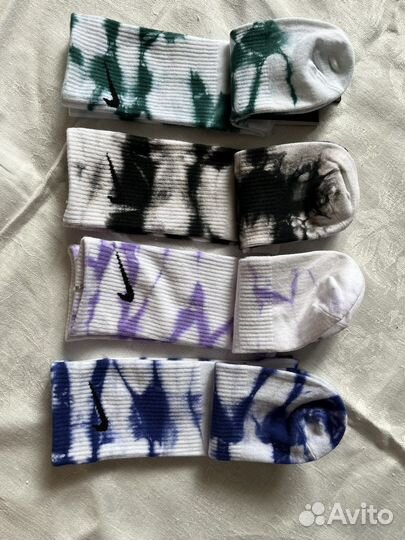 Носки Nike tie dye