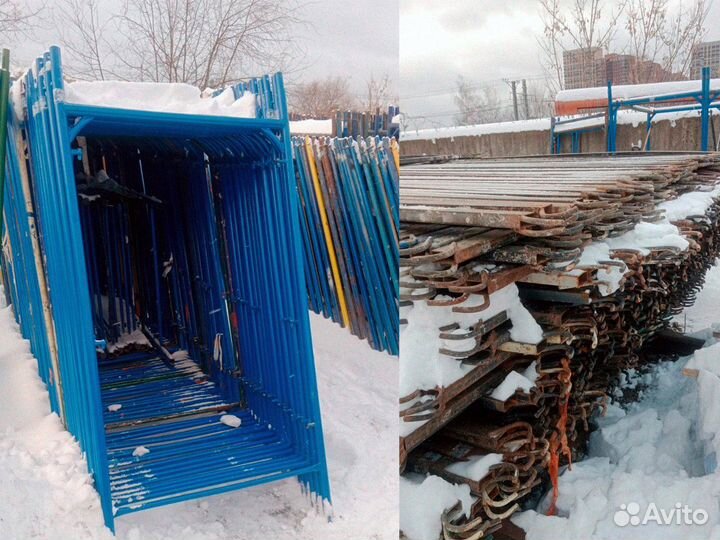 Строительные леса рамные бу 30 и 40