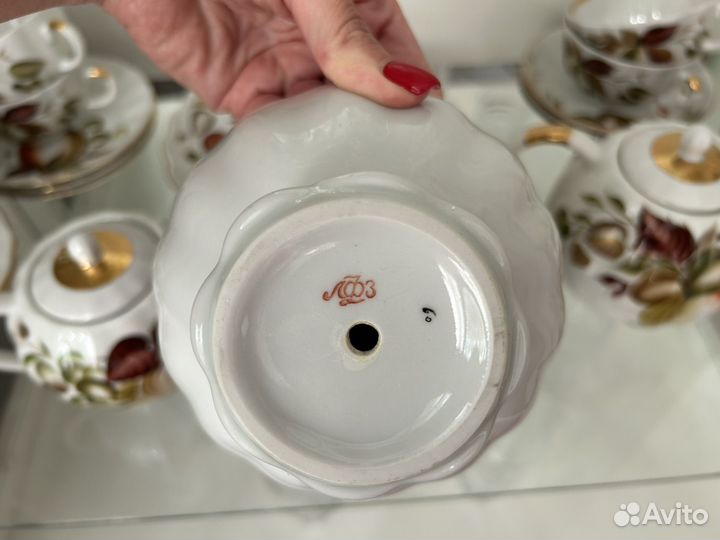 Чайный сервиз лфз фрукты