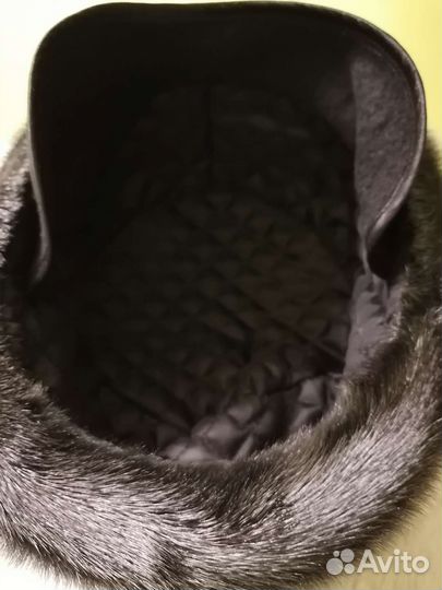 Шапка мужская из нерпы