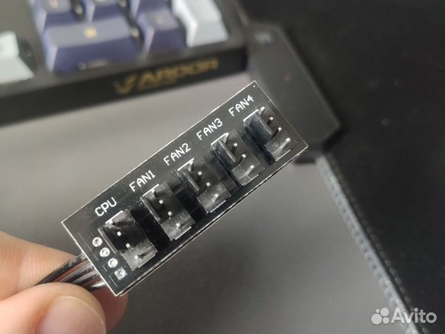 Хаб для вентиляторов 4pin на 5 разъемов купить в Омске | Электроника ...