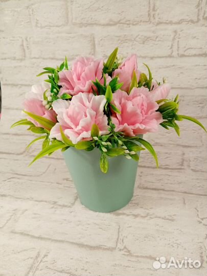 Букет из мыла