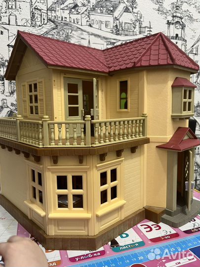 Sylvanian Families большой дом со светом