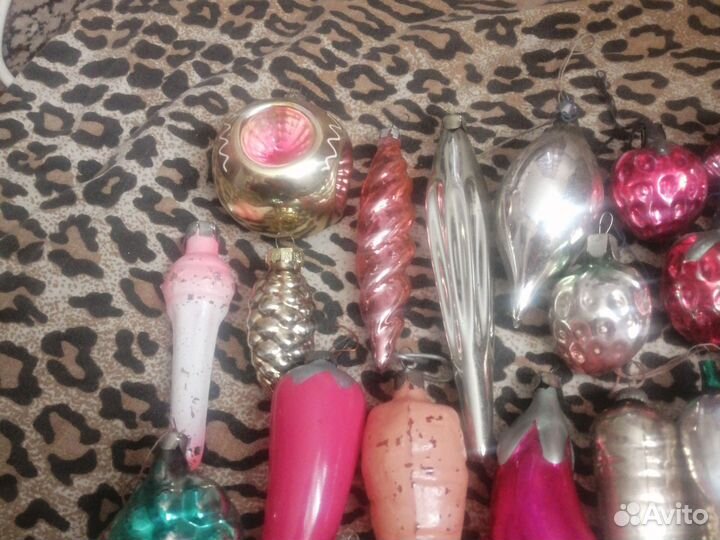 Елочные игрушки СССР