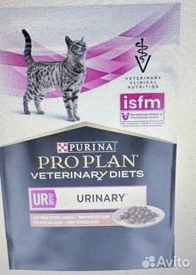 Корм для кошек Pro Plan Уринарий влажный и сухой