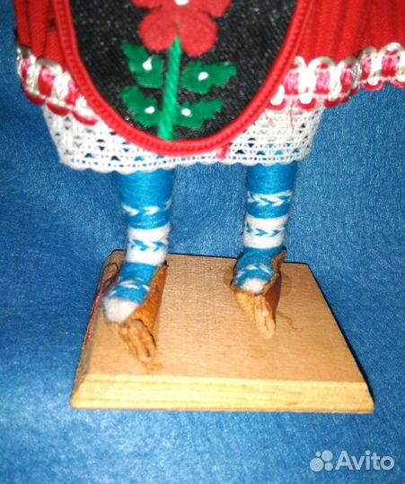 Кукла в национальном костюме. Винтаж. Актуально