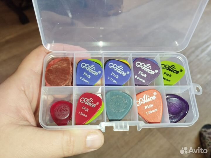 Медиаторы для гитары от 0,58 до 3.0