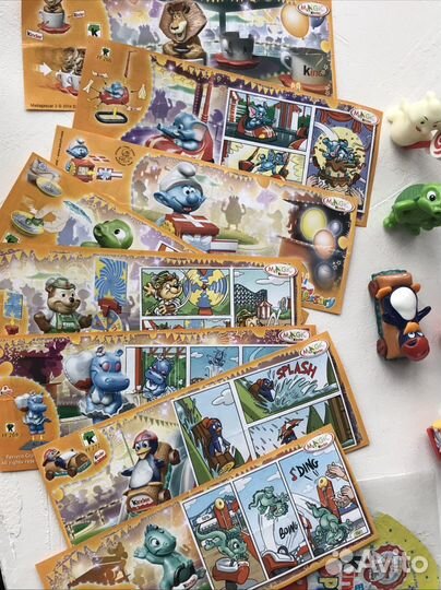 Игрушки kinder юбилейные