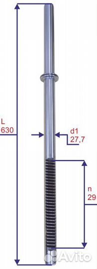 Шток рулевой рейки Renault Trafic