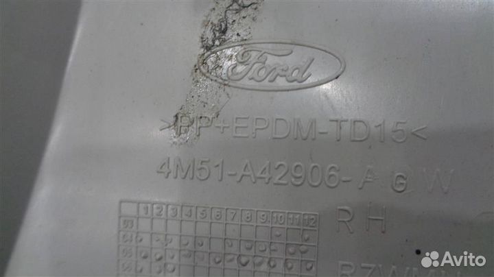 Обшивка двери багажника правая Ford Focus 2 2004