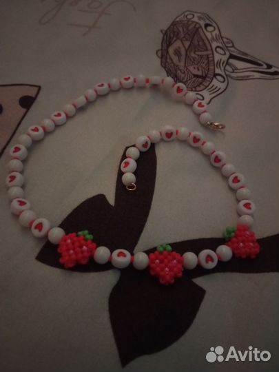 Ожерелье из бисера