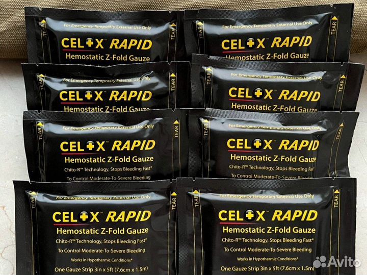 Гемостатический бинт Celox Rapid