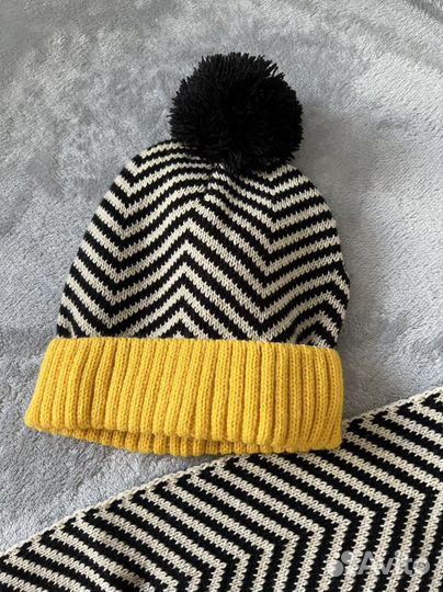 Шапка и шарф на мальчика