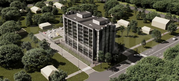 1-к. квартира, 41,9 м², 1/8 эт.