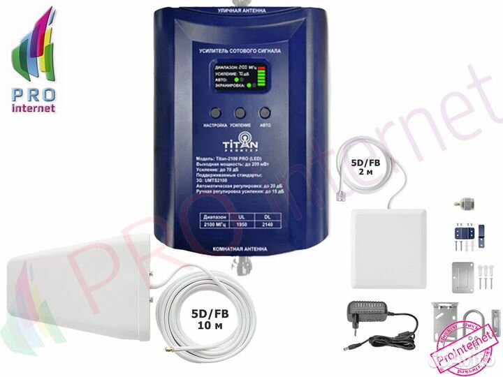 Готовая станция усиления Titan 900 2100 LED
