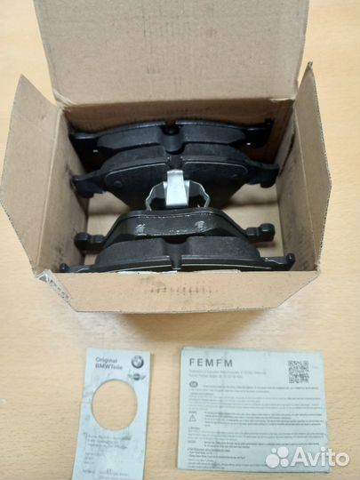 BMW 5-serie F10 Колодки тормозные передние