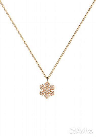 Подвеска Bvlgari Snowflake Rose Gold & Diamonds