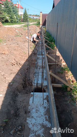 Работы по бетону