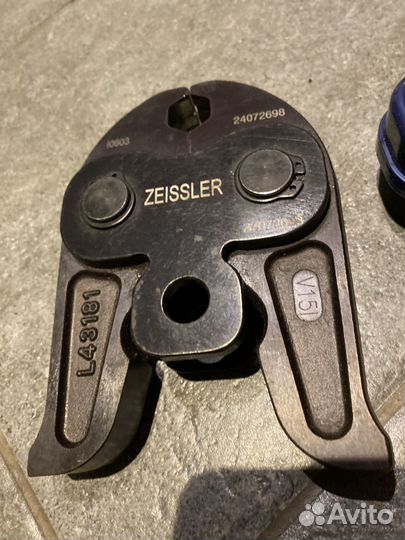 Насадка V 15мм для эл. Пресса