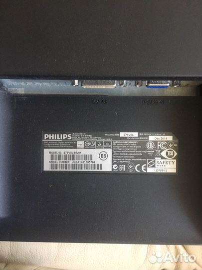 Монитор на запчасти 27