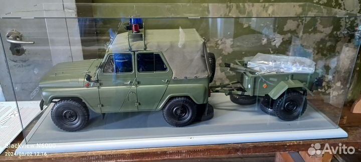 Модель автомобиля УАЗ 469