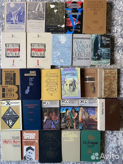 Художественные книги, зарубежные авторы