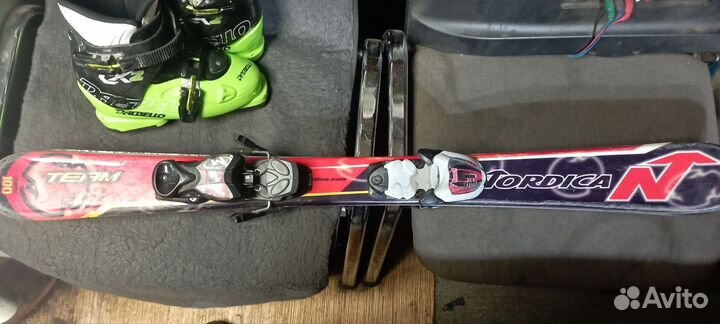 Горные лыжи детские 100 комплект