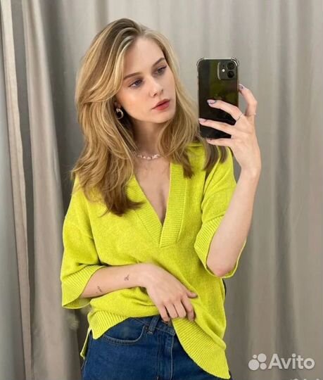 Вязаная кофта