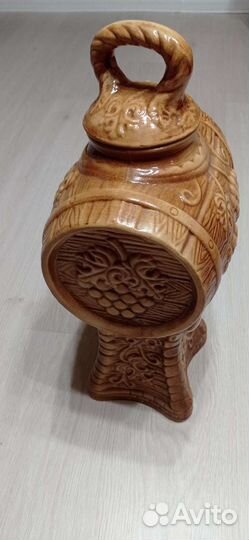 Боченок керамический