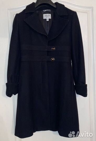Пальто armani для девочки 142 см