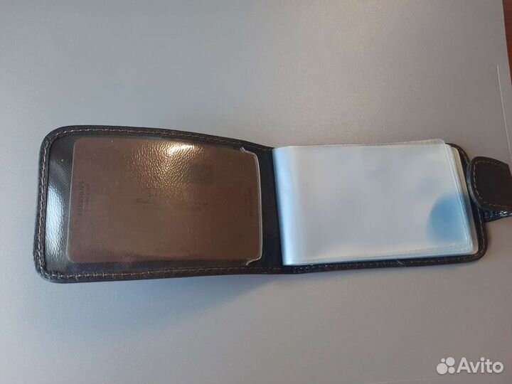 Картхолдер / Визитница Dierhoff натуральная кожа