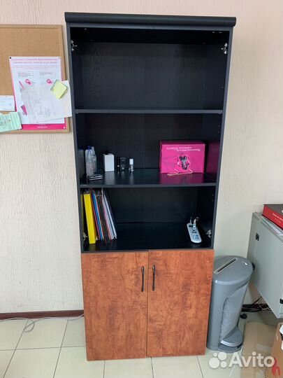 Стол 3 модуля, кресло, шкаф