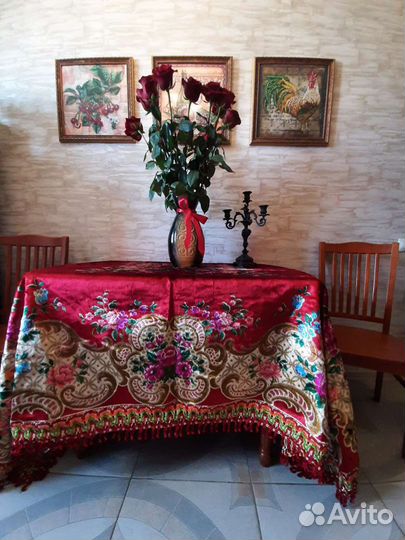 Бархатные скатерти СССР