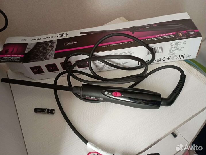 Плойка для волос rowenta 3112