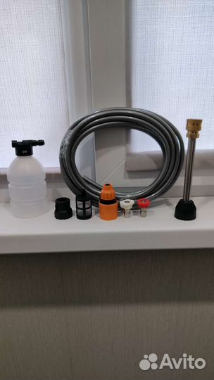 Мойка высокого давления на аккумуляторе 2 акб