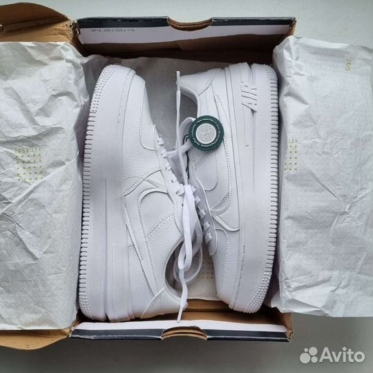 Кроссовки nike air force 1 белые