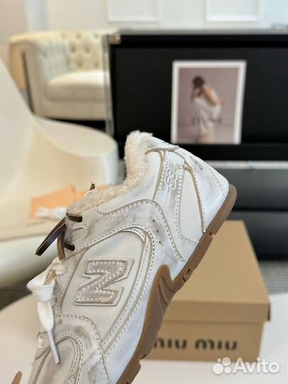 Кроссовки зимние New Balance x Miu Miu 530 SL