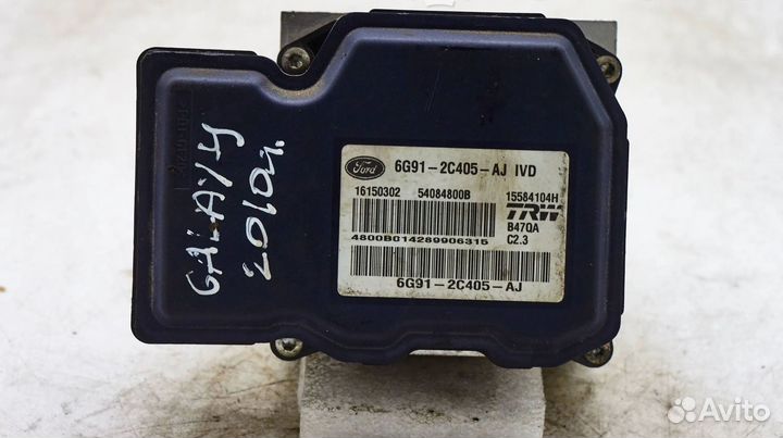 Блок абс 6g912c405aj Ford S-MAX 2006 - 2015 года