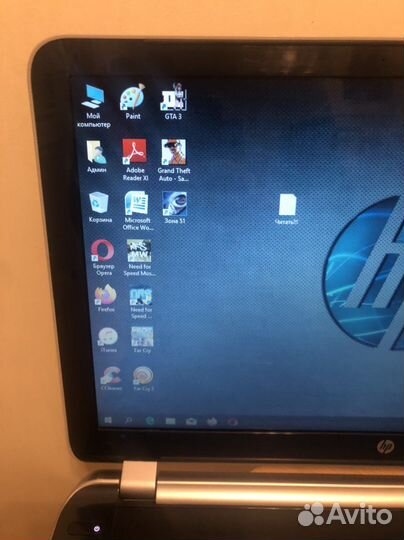 Рабочий ноутбук HP i5 8gb 500gb