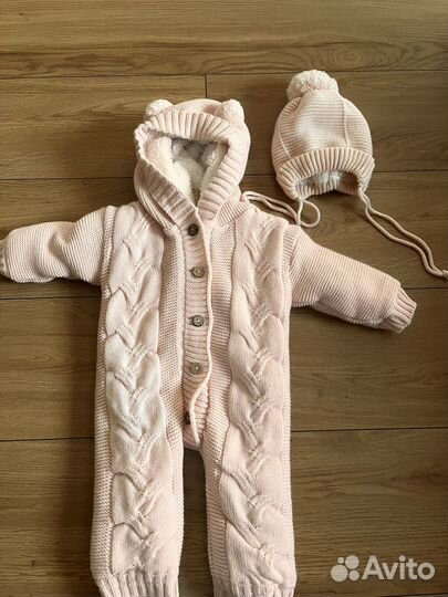 Комбинезон теплый 56 см