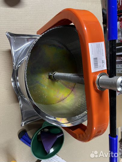 Пресс винтовой для ягод и фруктов 10л