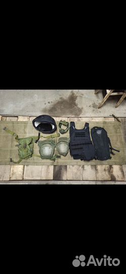 Снаряжение для страйкбола плитник шлем