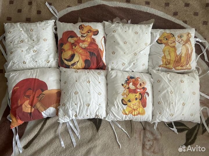 Бортики в кроватку