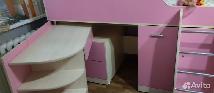 Кровать для девочки бу