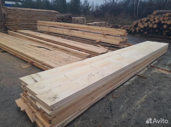 Доска обрезная 200х50x3м