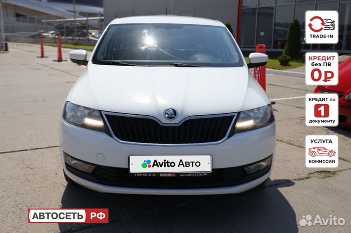 Skoda Rapid 1.6 МТ, 2019, 93 719 км