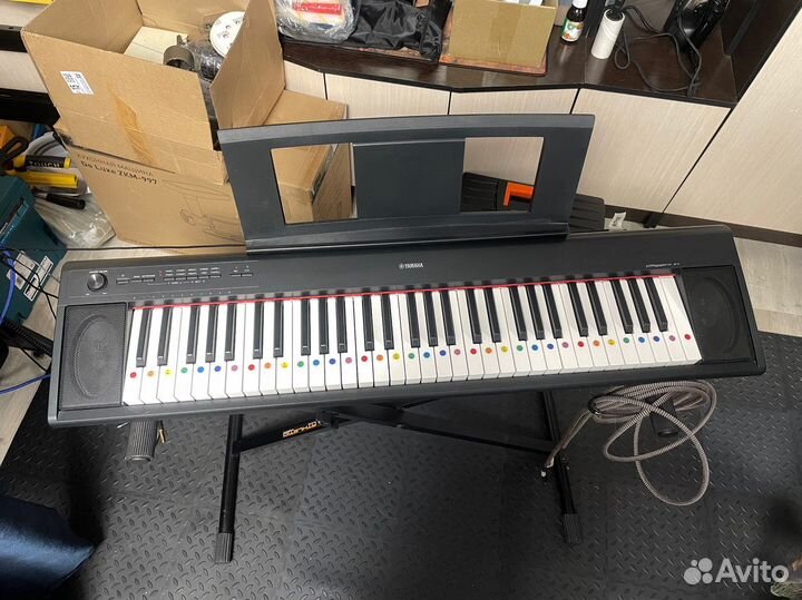 Электропиано yamaha NP-12B piaggero