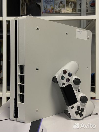 PlayStation 4 slim 500GB White (Гарантия 3 месяца)