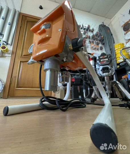 Безвоздушный окрасочный аппарат aspro 1800